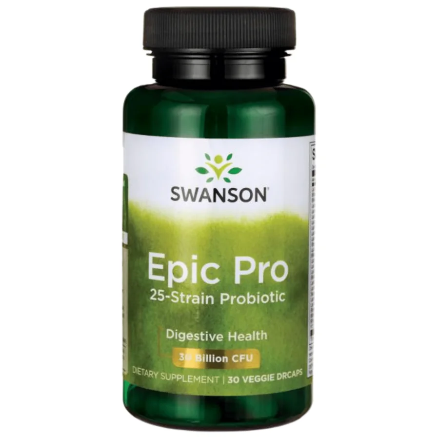 Swanson Epic Pro 25-Strain Probiotic (30caps)