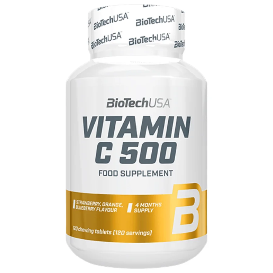 BioTechUSA Vitamin C 500 (120 Tabs)