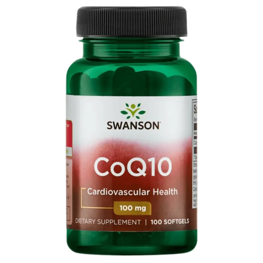 Swanson CoQ10 100mg (100 Softgels)