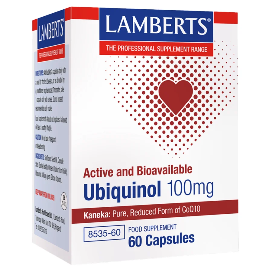 Lamberts Ubiquinol 100mg (60 Caps)