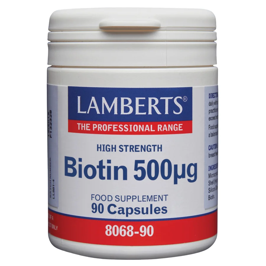Lamberts Biotin 500μg (90 Caps)