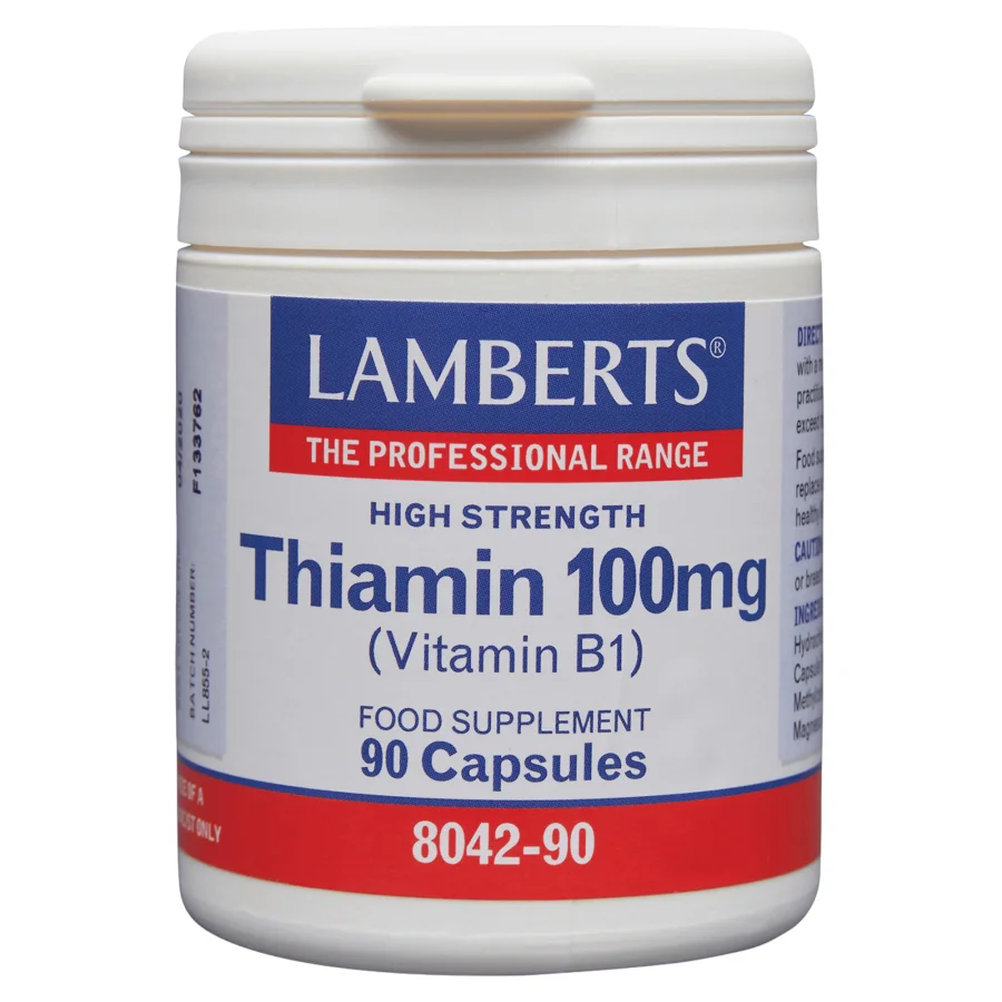 Lamberts Thiamin 100mg (90 Caps)
