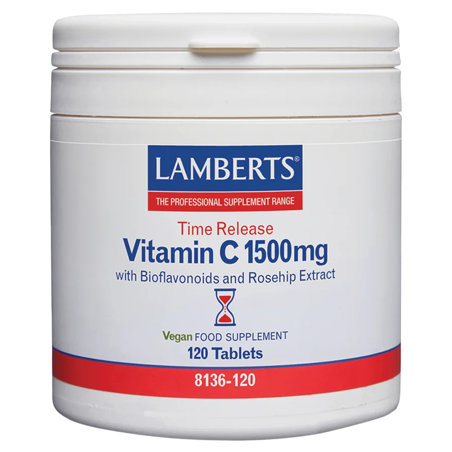 Lamberts Vitamin C Time Release 1500mg (120 Tabs)