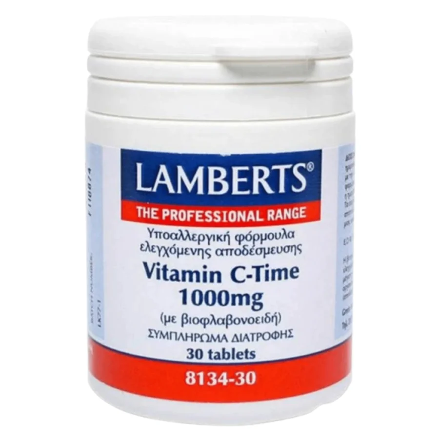 Lamberts Vitamin C Time Release 1000mg (30 Tabs)