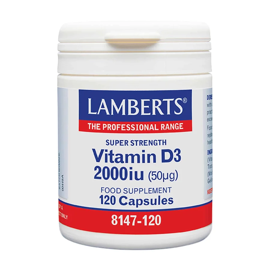 Lamberts Vitamin D3 2000iu (120 Caps)
