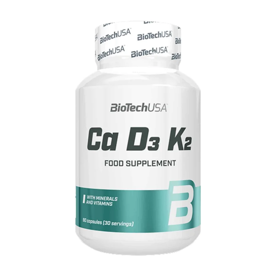 BioTechUSA Ca D3 K2 (90 Caps)