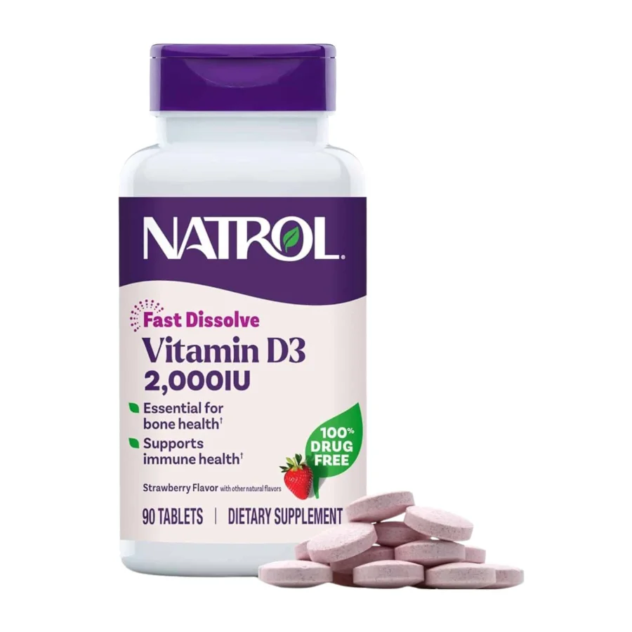 Natrol Vitamin D3 Fast Dissolve 2000IU ( 90 Tabs )