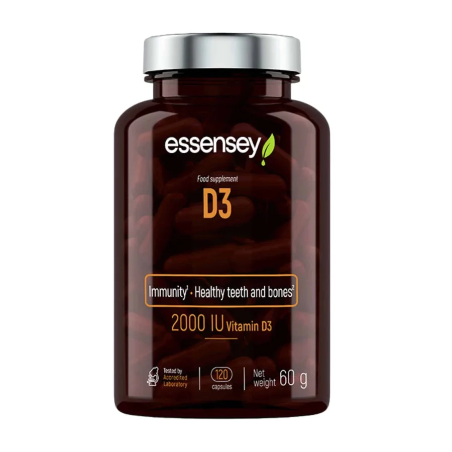 Essensey Nutrition D3 2000IU (120 caps)