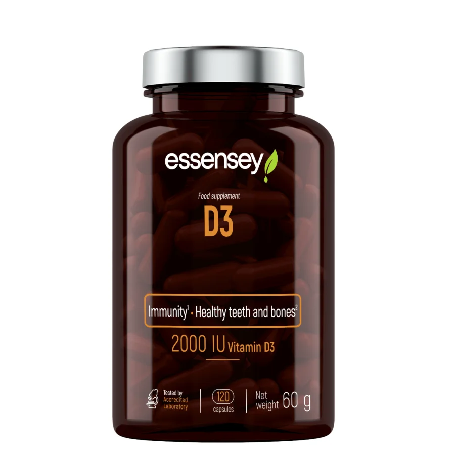 Essensey Nutrition D3 2000IU (120 caps)