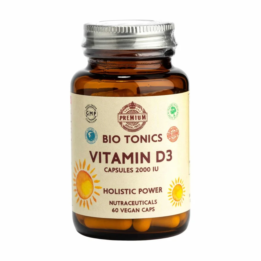 Biotonics Vitamin D3 2000IU (60 caps)