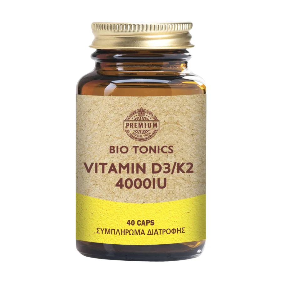 Biotonics Premium Vitamin D3 K2 4000 (40 caps)