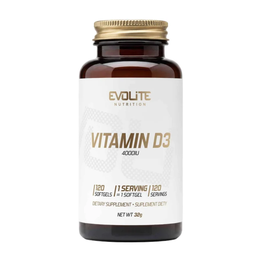 Evolite Vitamin D3 4000IU (120 softgels)