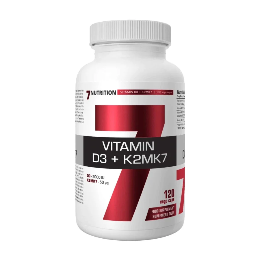 7 Nutrition D3 K2 MK7 (120 vcaps)