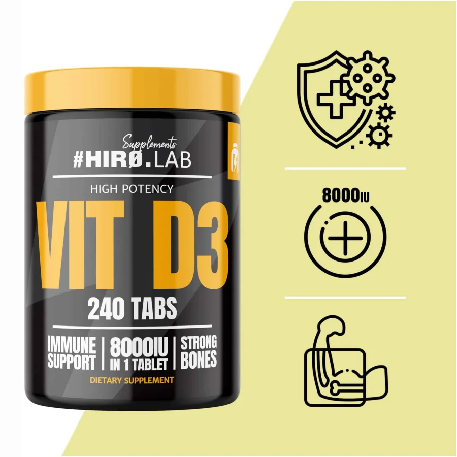 Witamina-D3-8000-Hiro-Lab-240tabs-ODPORNOSC-KOSCI-EAN-5060727121193
