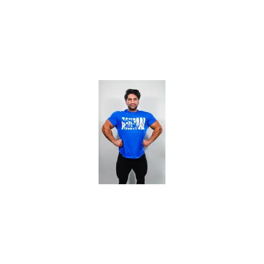 hamza-fury-blue-shirt-pose