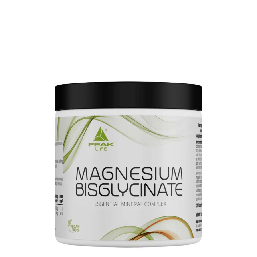 Peak Life Magnesium Bisglycinate (120 caps)