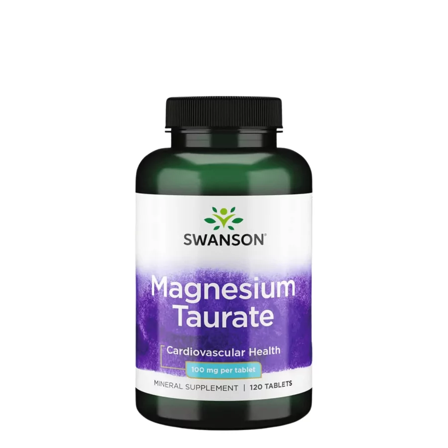 Swanson Magnesium Taurate 100 mg (120 caps)