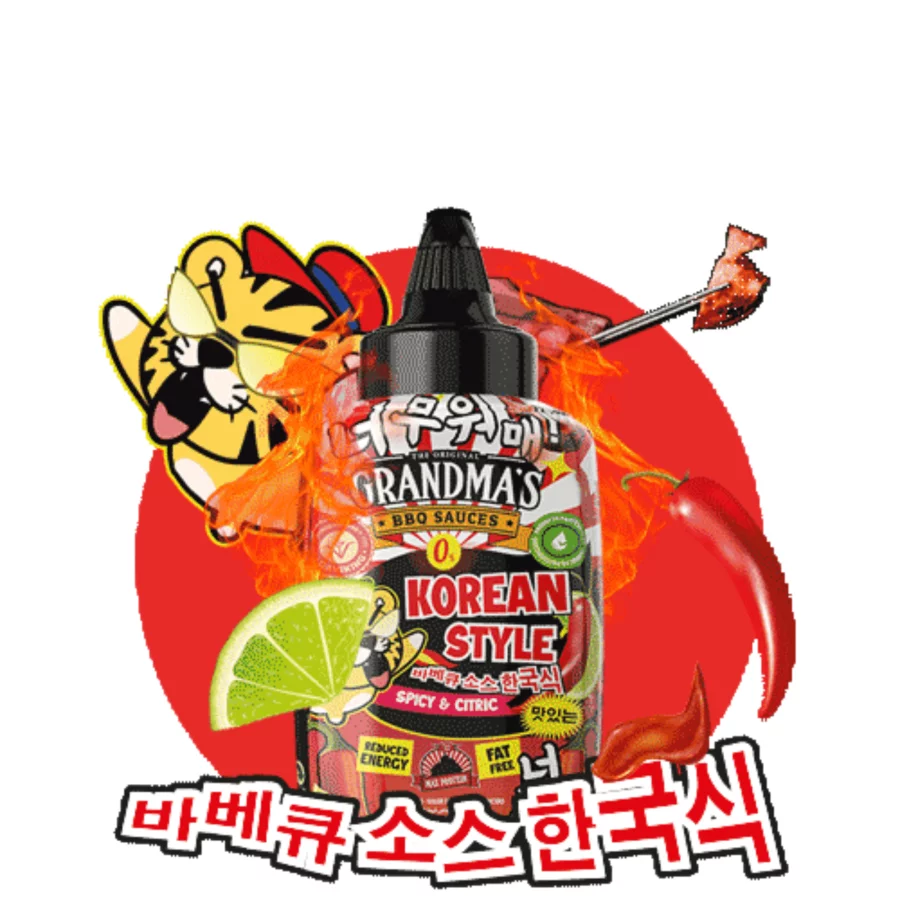 Max Protein Original Grandma's 0% BBQ Sauce "Korean" (290 ml)