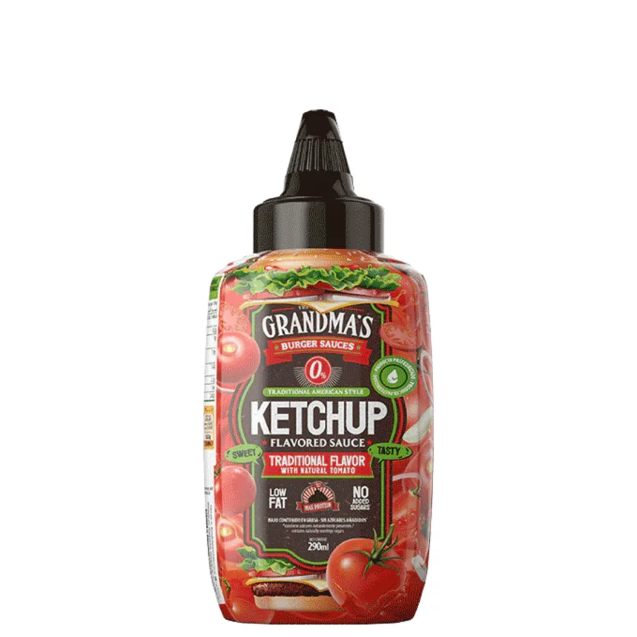 Max Protein Original Grandma's 0% Ketchup Sauce Traditional (290 ml)