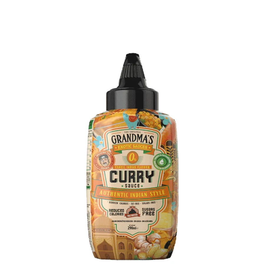 Max Protein Original Grandma's 0% Curry Sauce (290 ml)