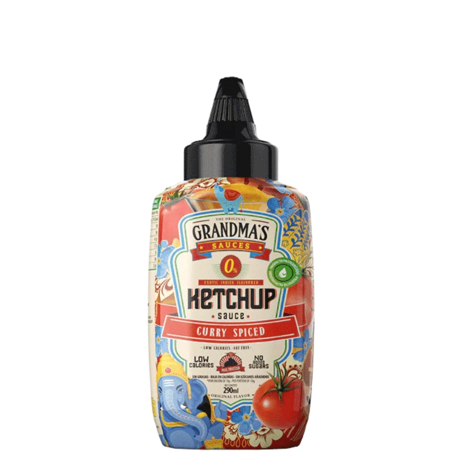Max Protein Original Grandma's 0% Ketchup Curry Sauce (290 ml)