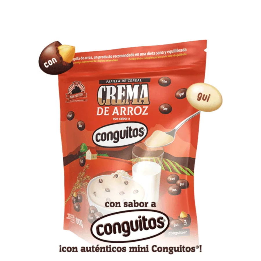 Max Protein Cream of Rice Conguitos (1000 gr)