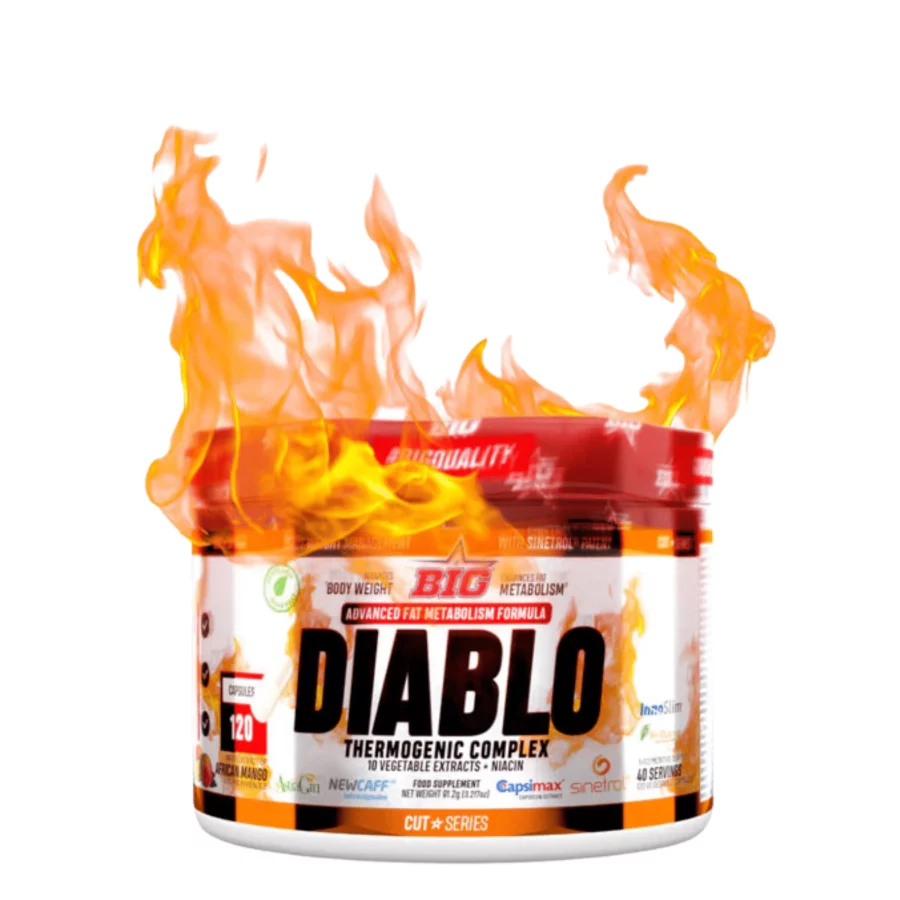 BIG Supplements Diablo Thermogenetic (120 caps)