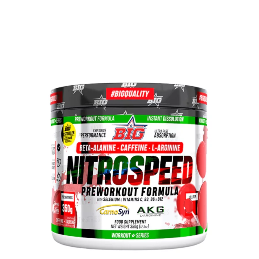 BIG Supplements Nitrospeed Pre Workout - 50 servings (350 gr)