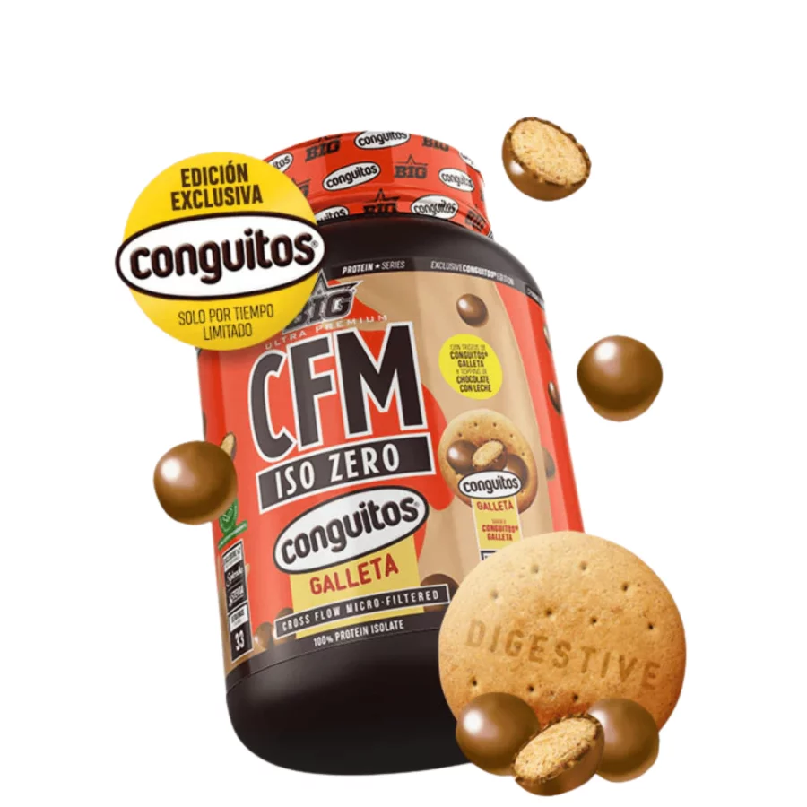 BIG Supplements CFM Iso Zero Conguitos Cookie (1000 gr)
