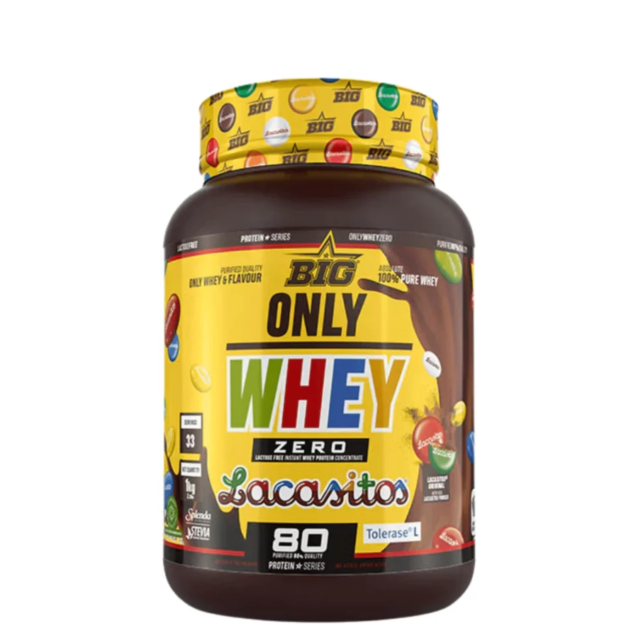 BIG Supplements Only Whey Zero Lacasitos (1000 gr)