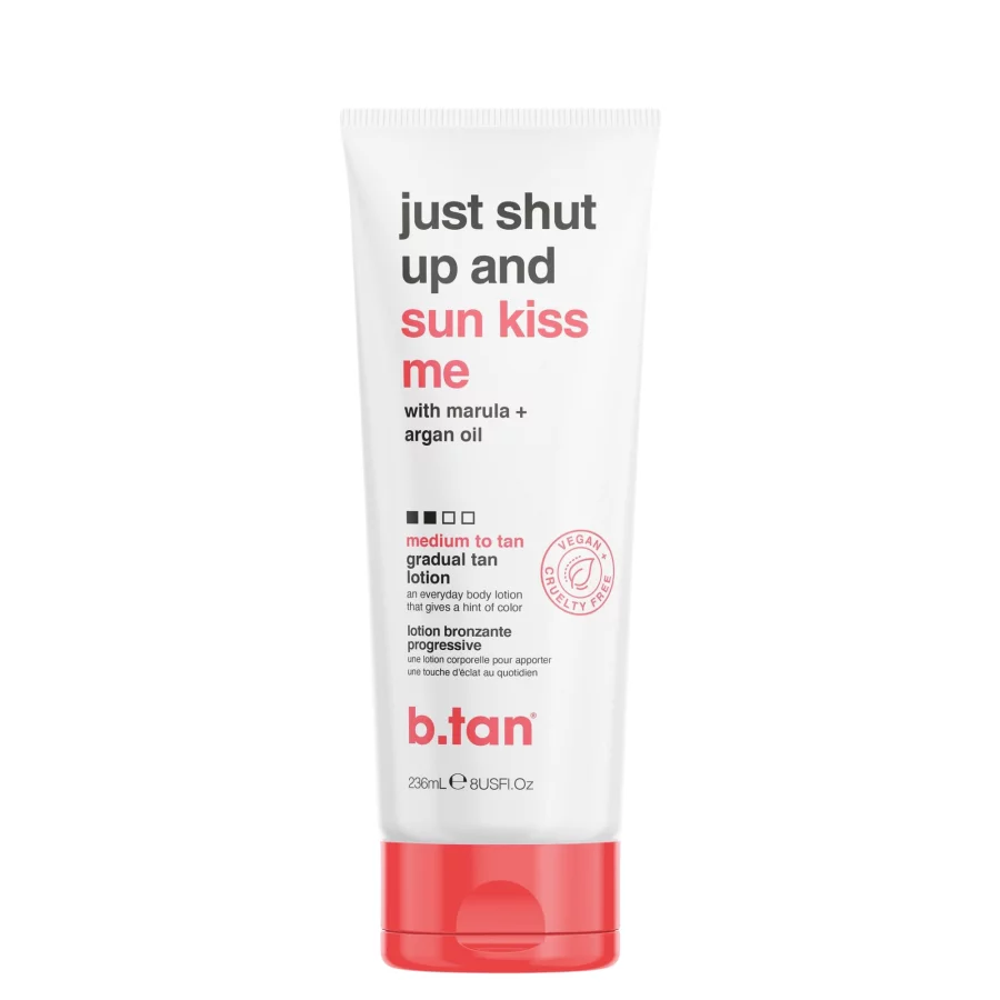 B.Tan Just Shut Up and Sunkiss me - Medium to tan lotion (236 ml)