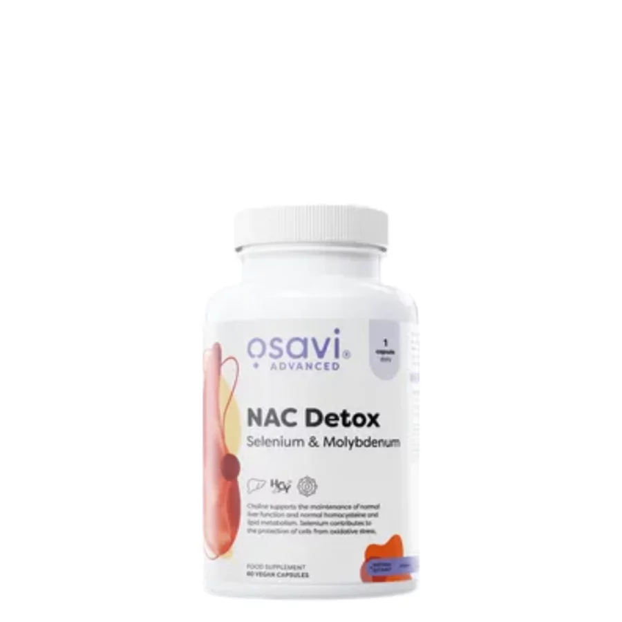 Osavi NAC Detox Selenium & Molybdenum (60 vcaps)