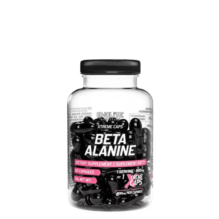 Evolite Beta Alanine 800mg Xtreme (60 caps)