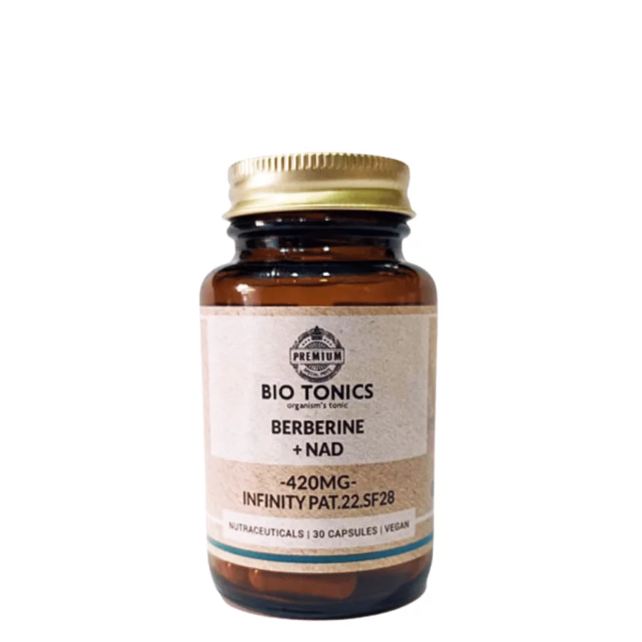 Biotonics Berberine - NAD 420mg (30 vcaps)