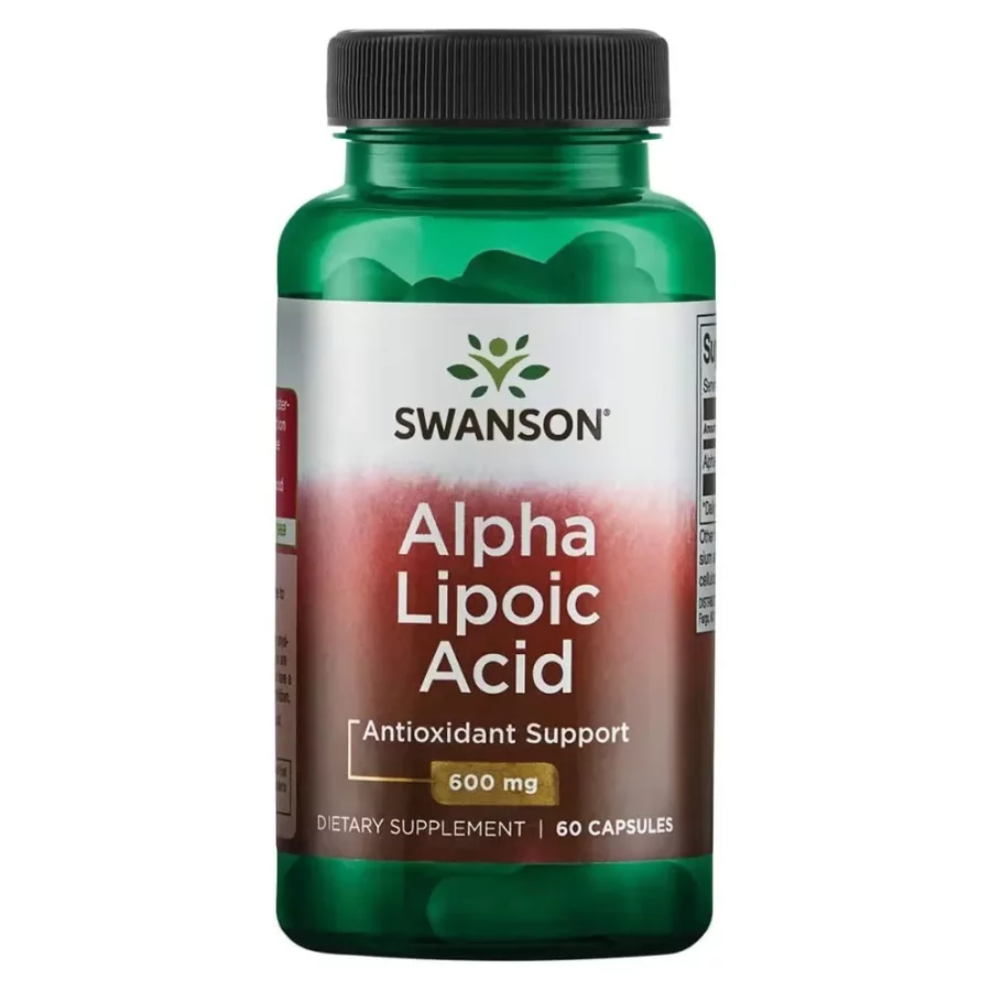 Swanson Alpha Lipoic Acid 600mg (60 caps)