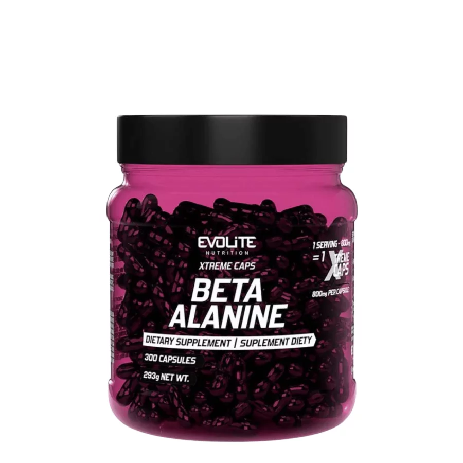 Evolite Beta Alanine 800mg Xtreme (300 caps)