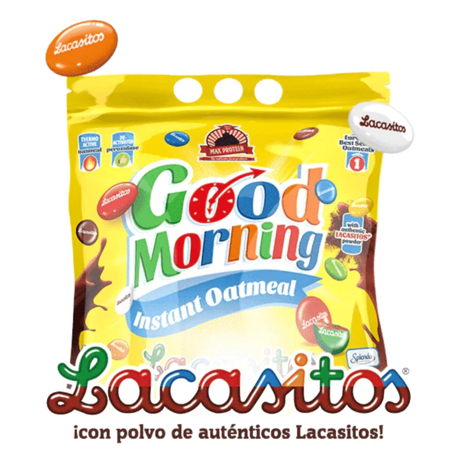 Max Protein Good Morning Instant Oatmeal - Lacasitos (1500 gr)