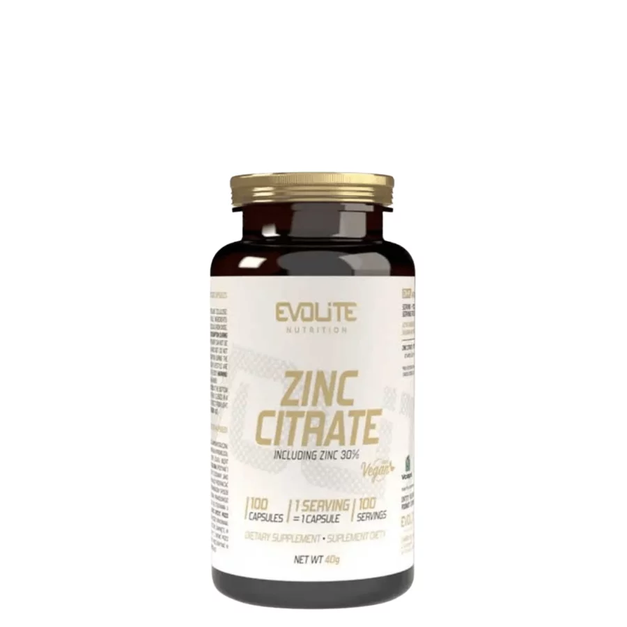 Evolite Zinc Citrate 50mg (100 vcaps)