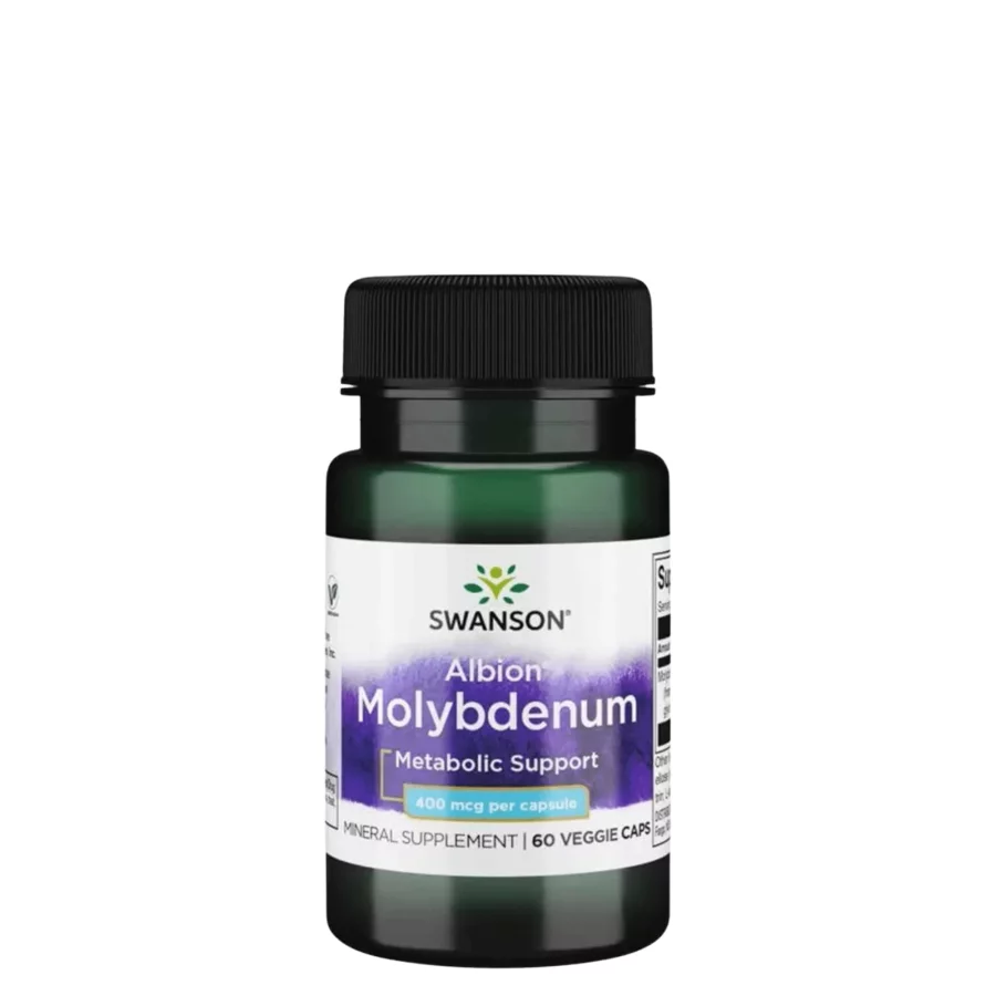 Swanson Albion Molybdenum 400mcg (60 vcaps)