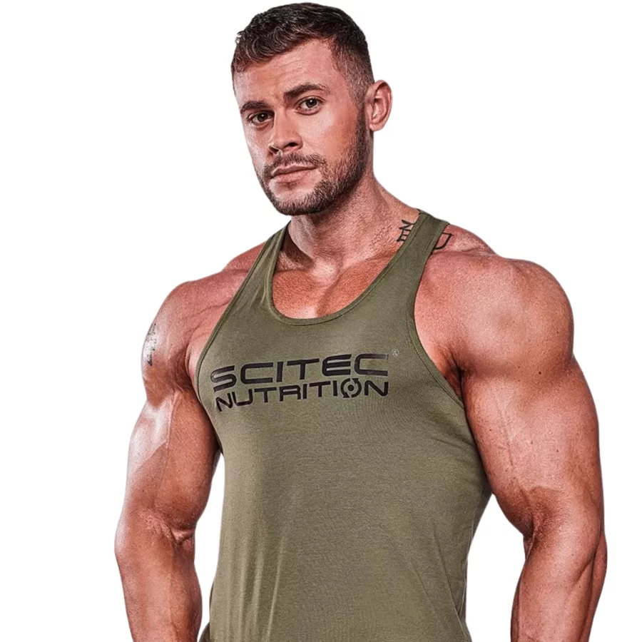 Scitec Nutrition JUDE Men Tank Top Green