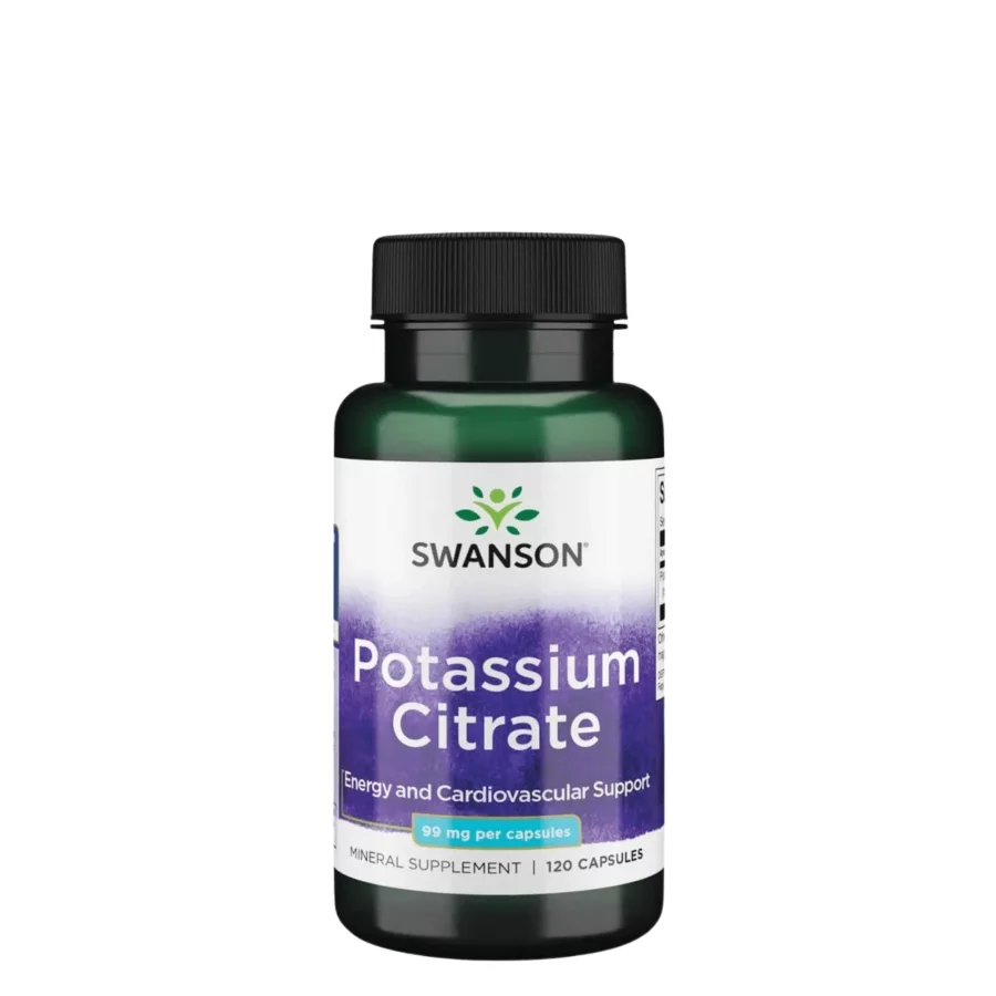 Swanson Ult. Potassium Citrate 99mg (120 caps)