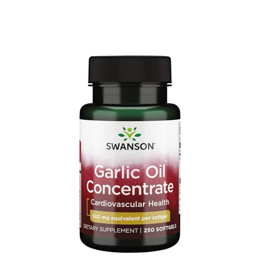 Swanson Garlic Oil 500mg (250 softgels)