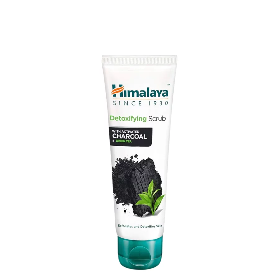 Himalaya Detoxifying Scrub with Activated Charcoal & Green Tea (75 ml)