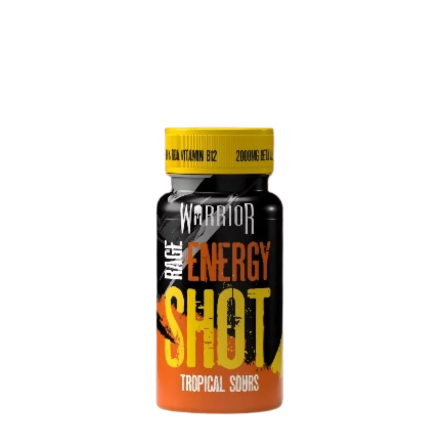 Warrior Rage Energy Shots (60ml) tropical sours