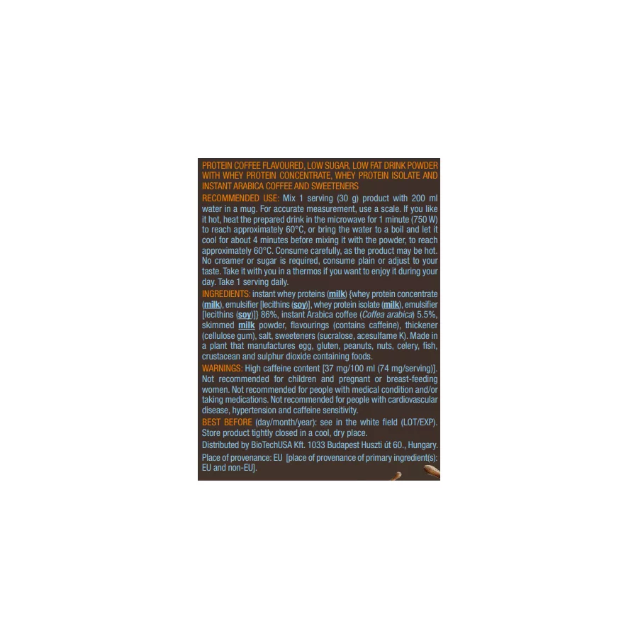 Protein-Coffee-450g-BiotechUSA-Facts-2