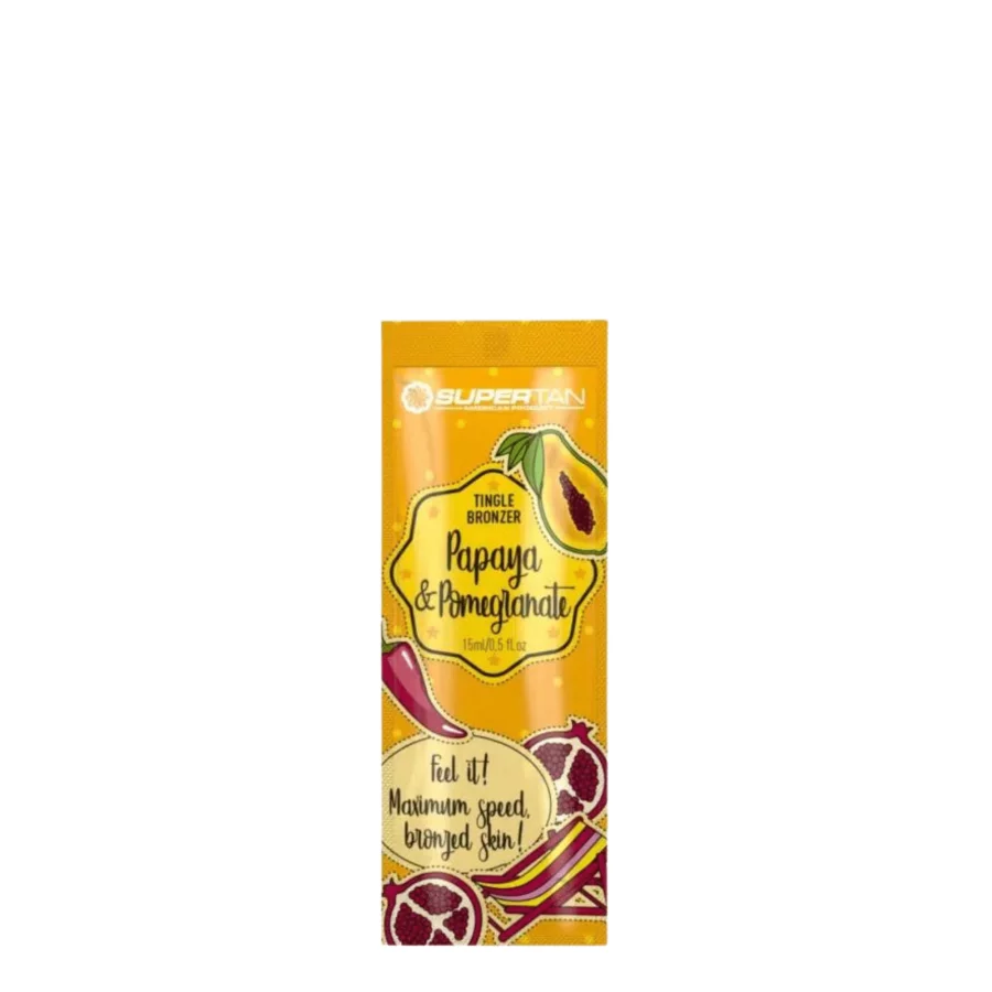 SuperTan Papaya & Pomegranate Tingle Bronzer (15 ml)