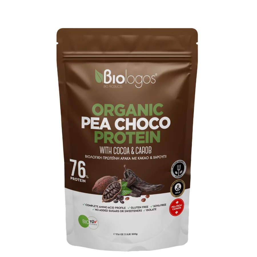 Biologos BIO Πρωτεΐνη Αρακά Choco (500 gr)
