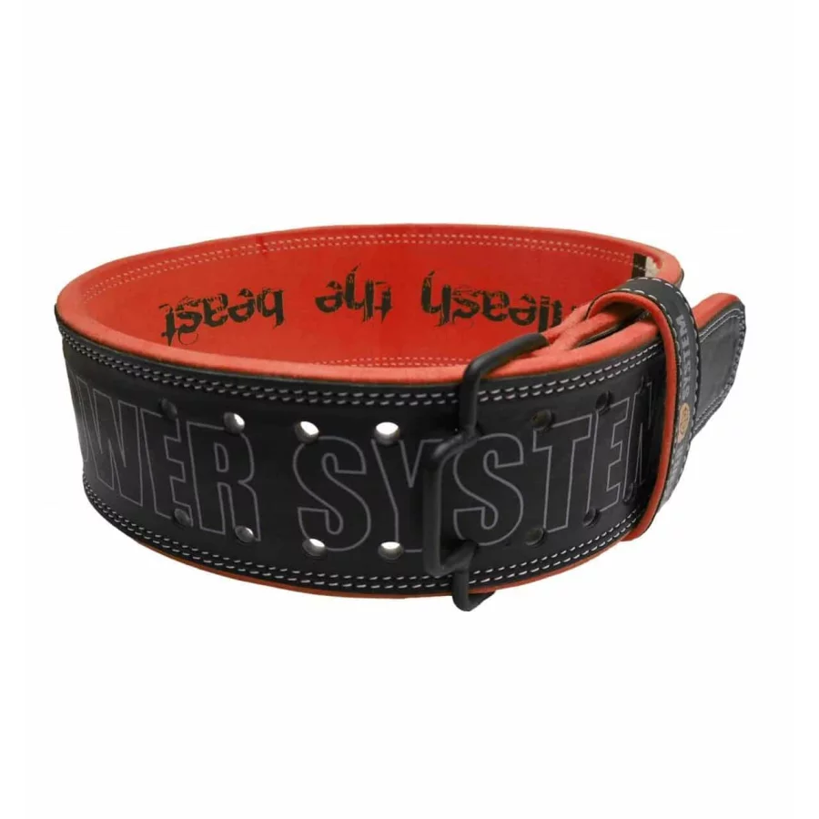 Power System Belt Power Beast / Ζώνη για Βάρη Κόκκινη 3830