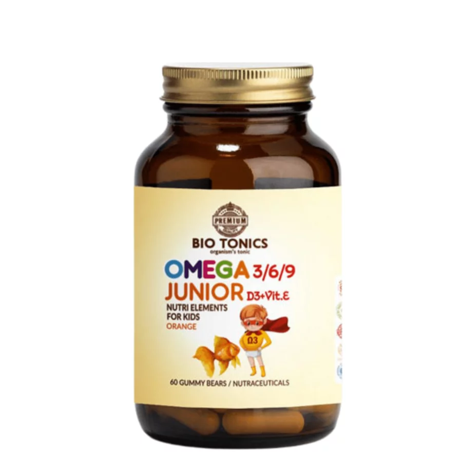 Biotonics Junior Omega 3/6/9 (60 gummies)
