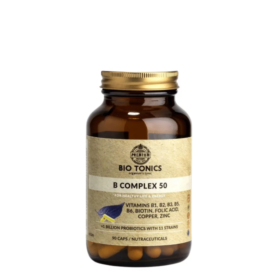 Biotonics B Complex 50mg+ (90 caps)